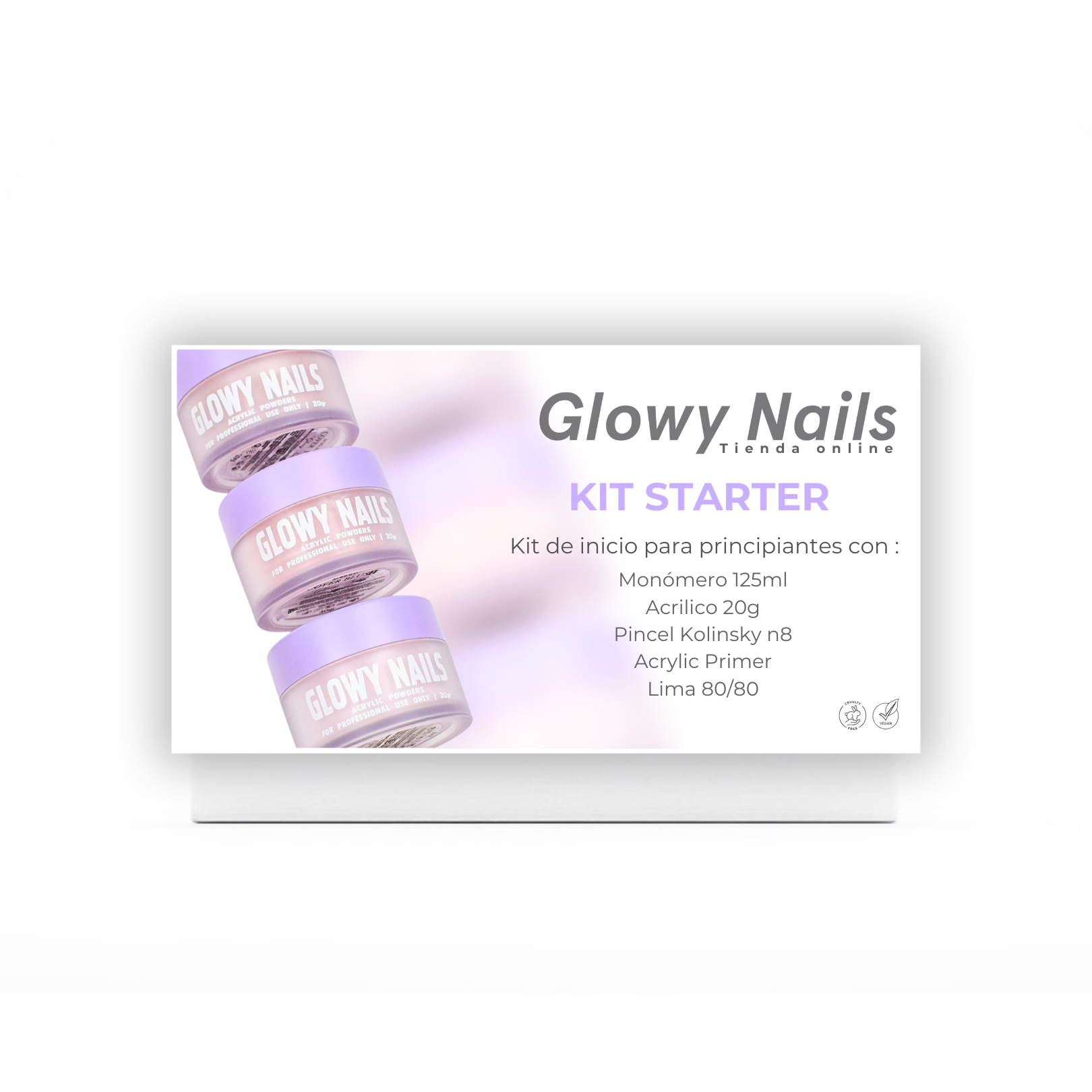 Kit Acrílico - STARTER PRO