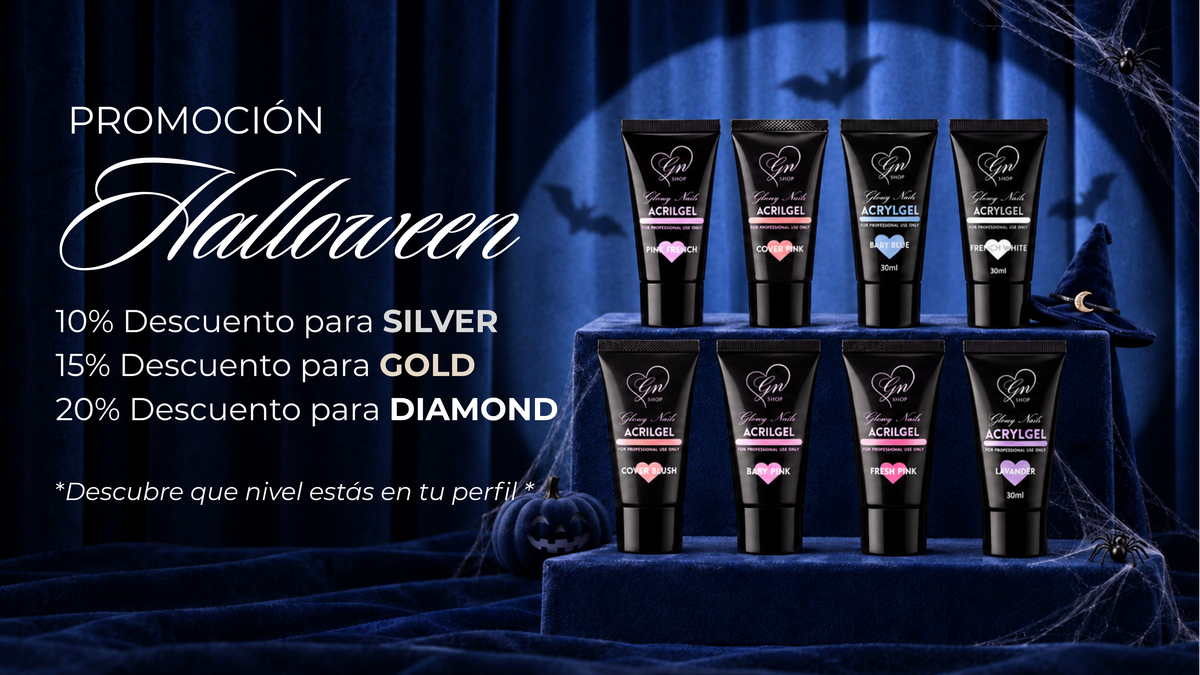 Promoción Halloween: 10% Plata, 15% Oro, 20% Diamante. Descubre tu nivel en tu perfil