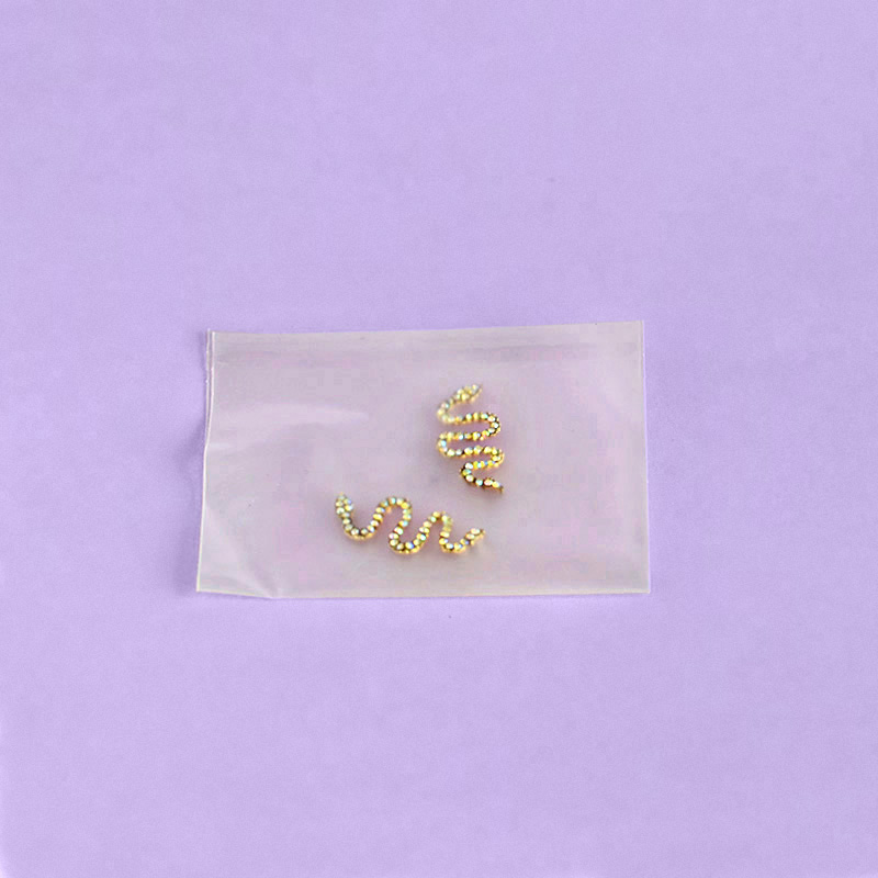 Serpiente Oro Rosa 30mm